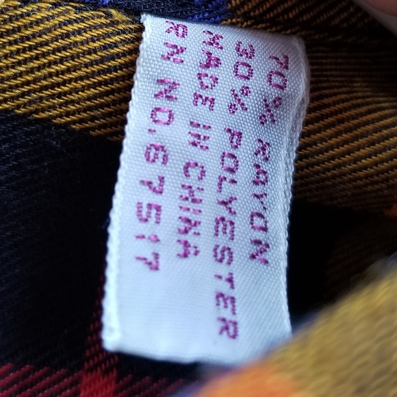 Vintage Laura and Jane plaid skirt set L - Picture 8 of 9